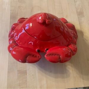 Sonoma Nantucket Collection Crab 🦀 Serving Plate With Lobster Claws 🦞